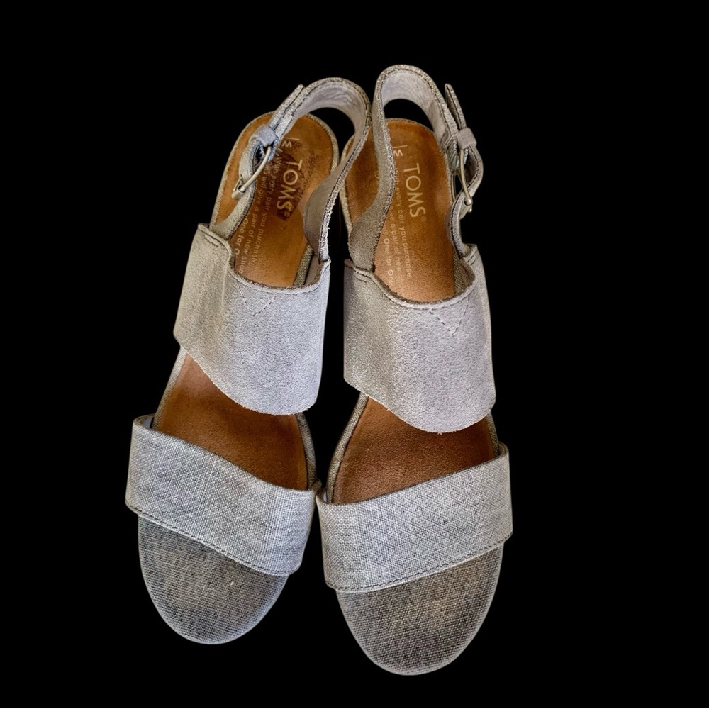 TOMS Women's Gray Sandals